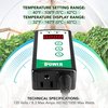 Ipower 2 Pack Digital  Thermostat Controller and 48" x 20" Seeding Heat Mat, 10PK GLHTMTCTRLV2HTMTLX2